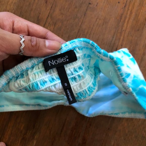 🌈5/$25🌈NWOT Nollie Tie Dye Bandeau - Picture 4 of 5